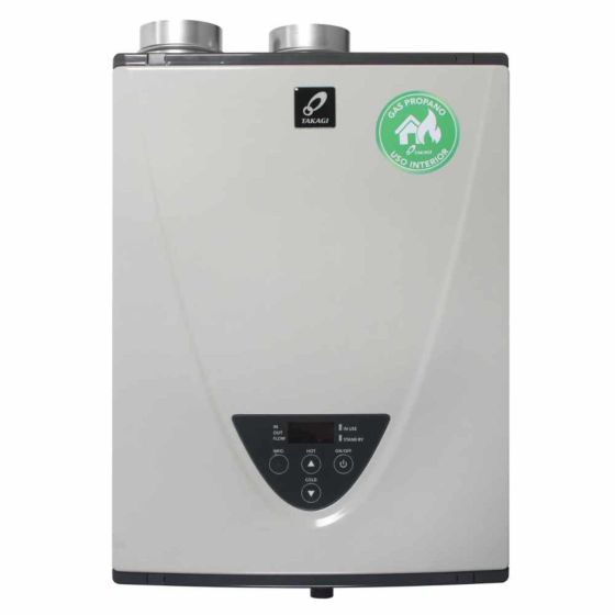 tkghe-38-ip TKGHE-38-IP CALENTADOR DE AGUA TAKAGI SIN TANQUE ALT EF CONDENSACION 38 LPM GAS PROPANO