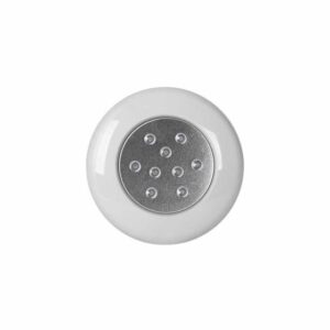 11. Lampara LED piscina LMS-4N-C-9W-12D Lámpara led para piscinas LUMINUS RGBW (16 Modos de iluminacion), Instalacion: mediantes adaptador para tubo 3/4", profundidad maxima de inmersion 5 m